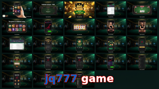 Main screen of Jq777 Game bet page for PK players