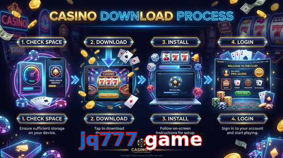 Game list for Jq777 Game download section