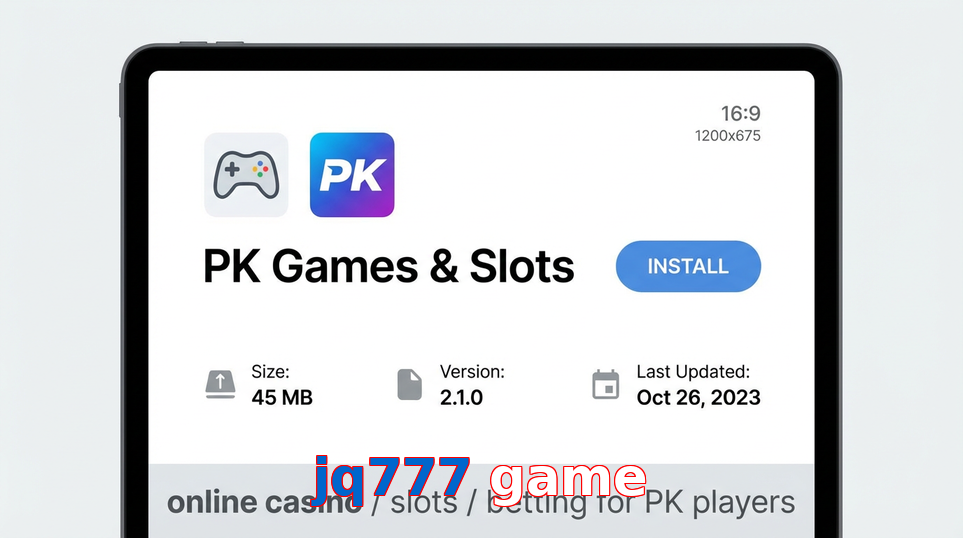 Game list for Jq777 Game gameapk section
