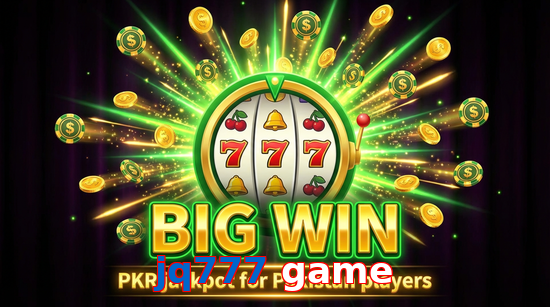 Big win animation on Jq777 Game slot game